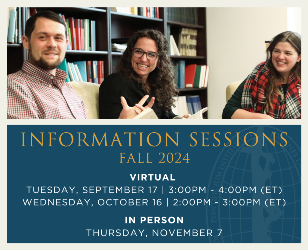 Admission info sessions fall 2024