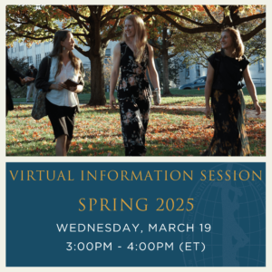 Virtual Information Session Spring 2025